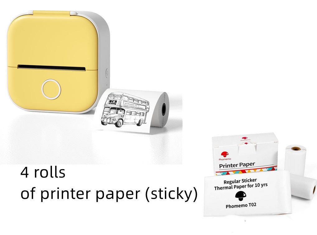 Tragbarer Mini-Thermo-Drucker
