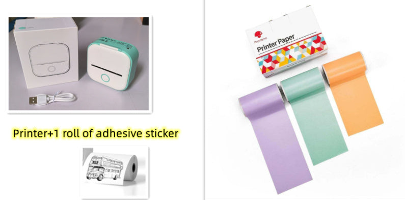 Tragbarer Mini-Thermo-Drucker
